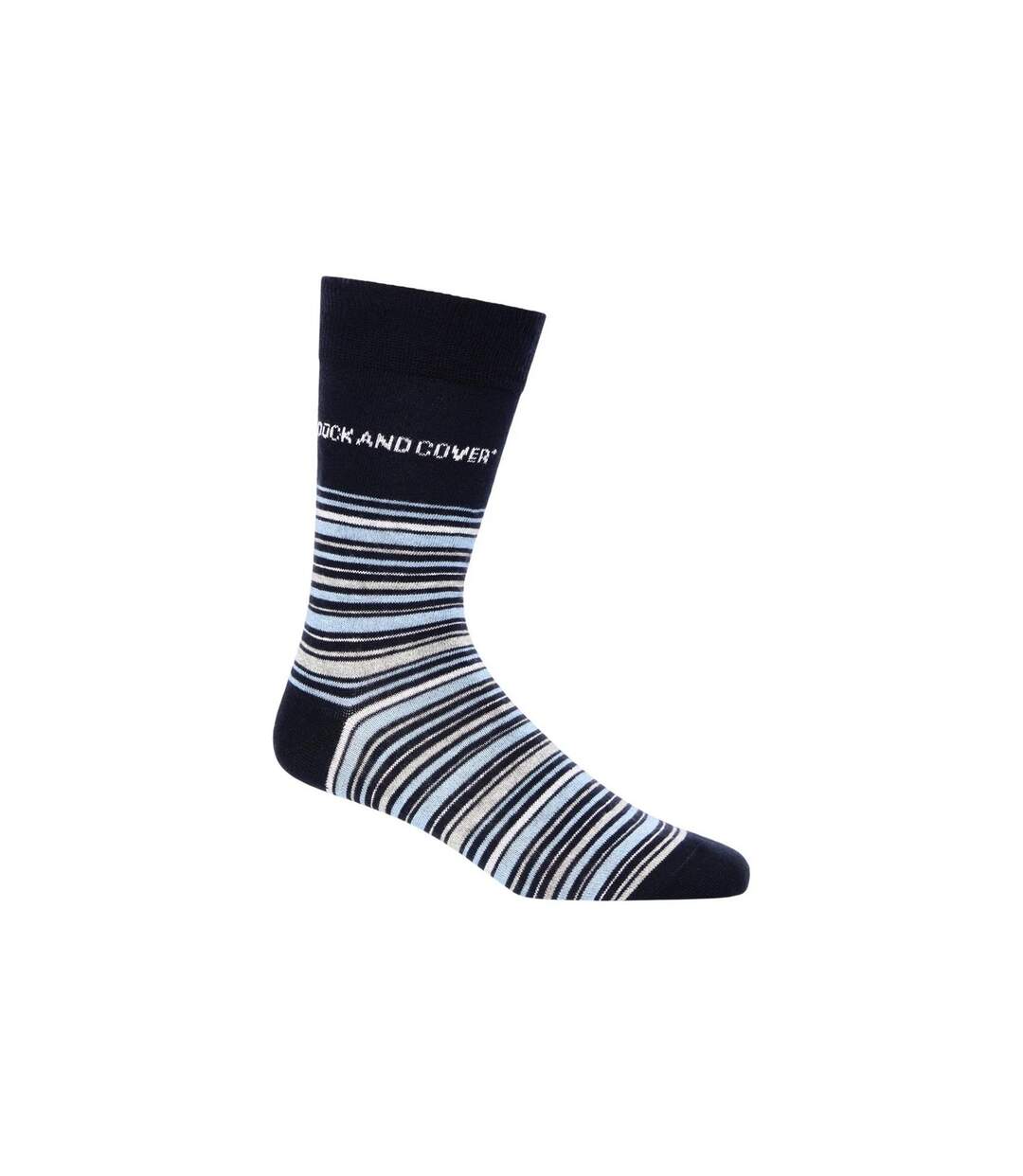 Chaussettes bilkons homme noir / gris / bleu Duck and Cover-2