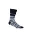 Pack of 3  Mens bilkons socks  black/grey/blue Duck and Cover-2