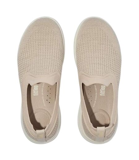 Baskets Super-q Femme Beige Pierre Blanc Cassé FitFlop
