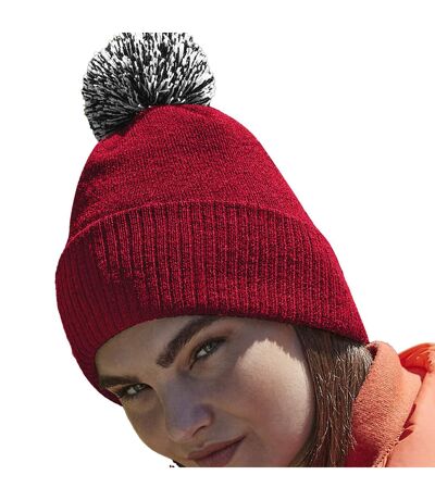 Bonnet Snowstar Rouge Blanc Beechfield