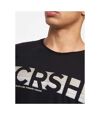 Crosshatch Mens Sullivan T-Shirt (Black)