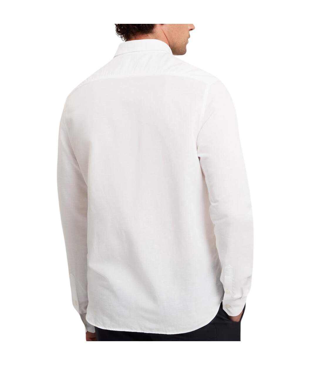 Chemise Manches Longues Homme Blanc Ted Baker-3