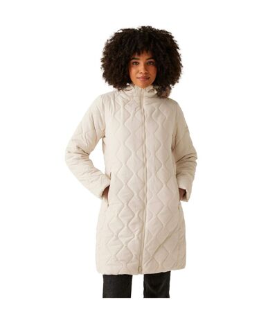 Womens/ladies Fritha Iii Insulated Parka Light Vanilla Regatta