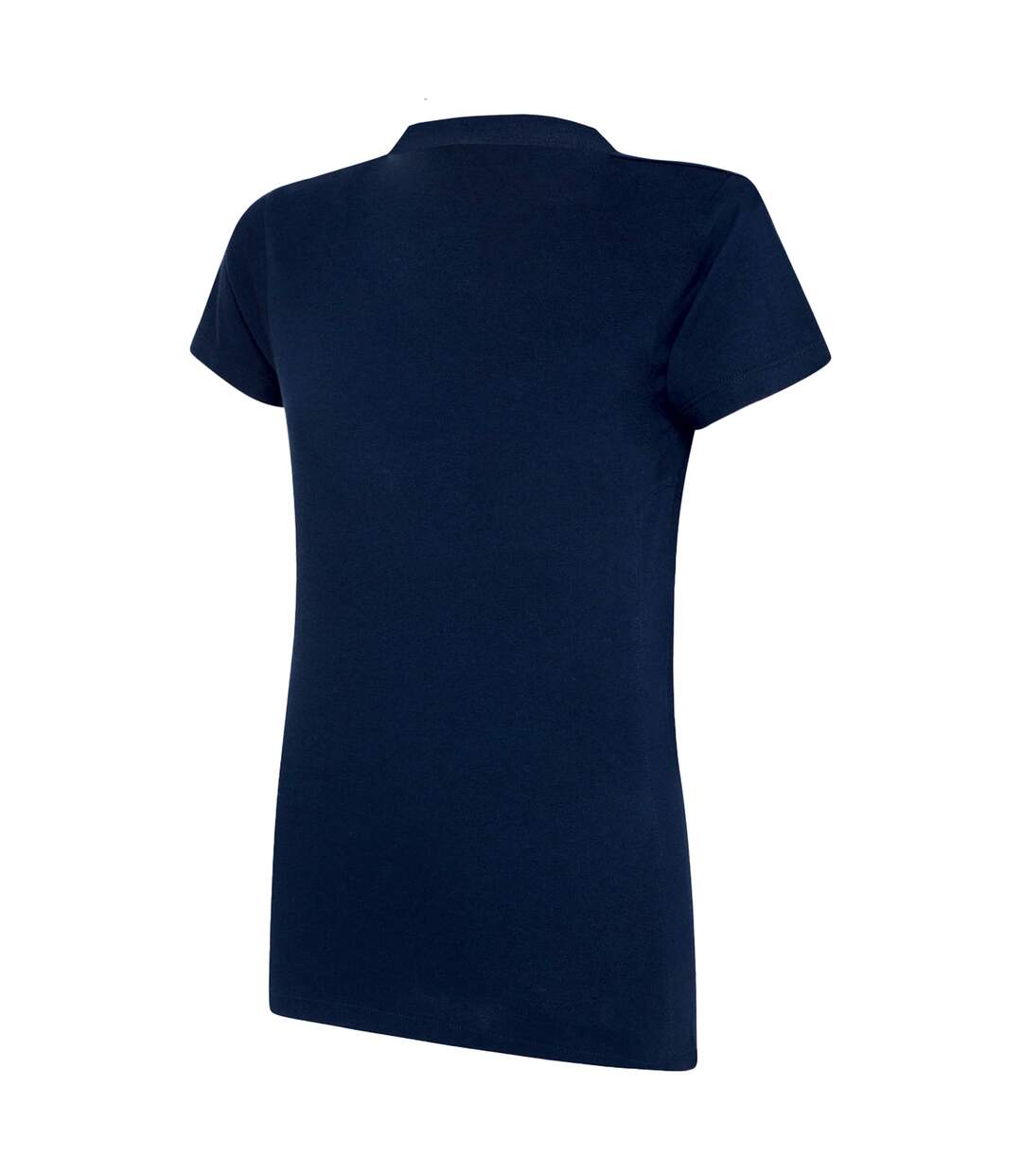 Womens/ladies Club Essential Polo Shirt Carbon White Umbro-1