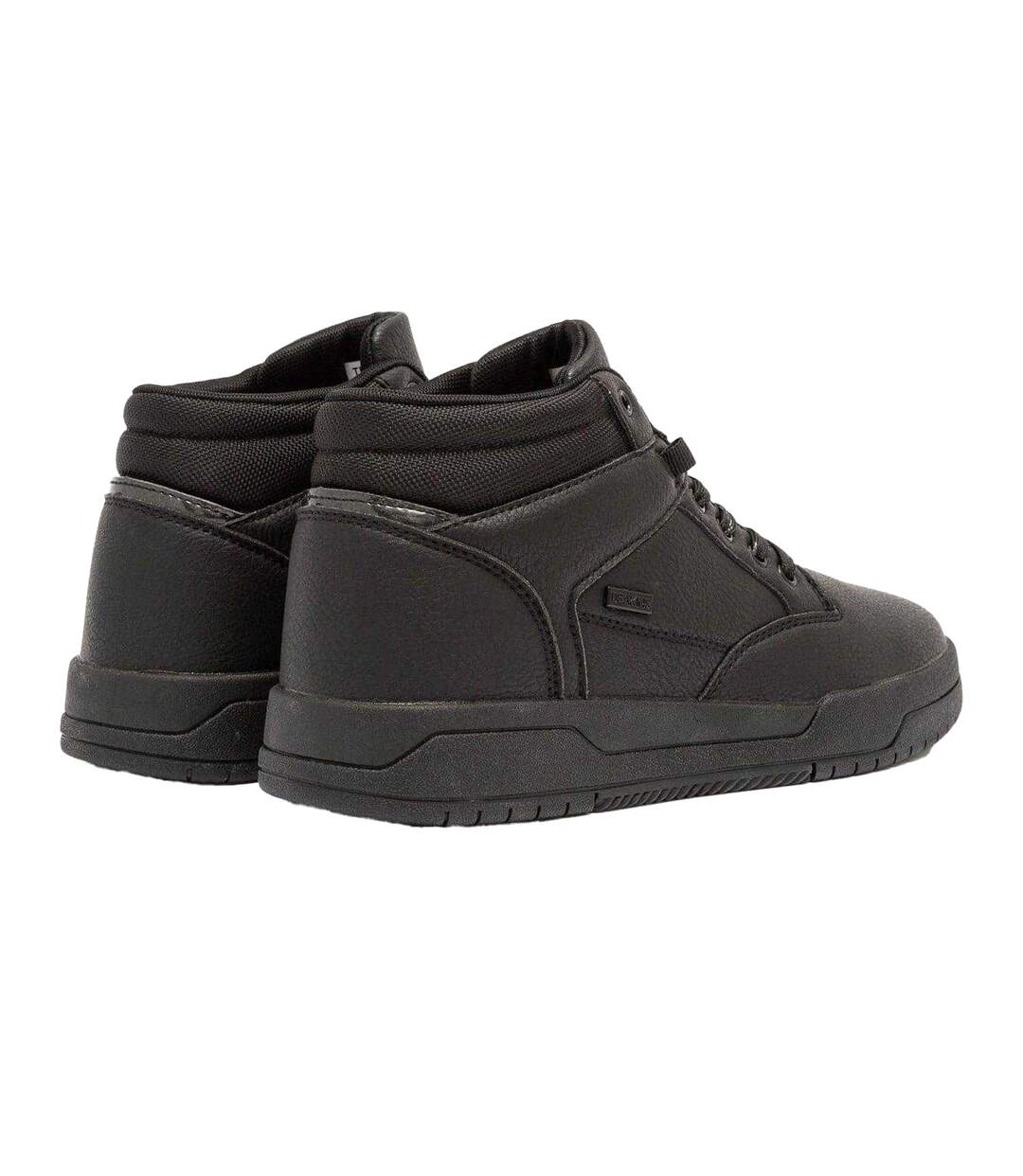 Mens Thunder Round Toe Hiking Boots Black Nicholas Deakins-2