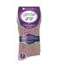 3 Pairs Ladies Cotton Rich Everyday Socks Gentle Grip Soft Top Comfort Socks-2
