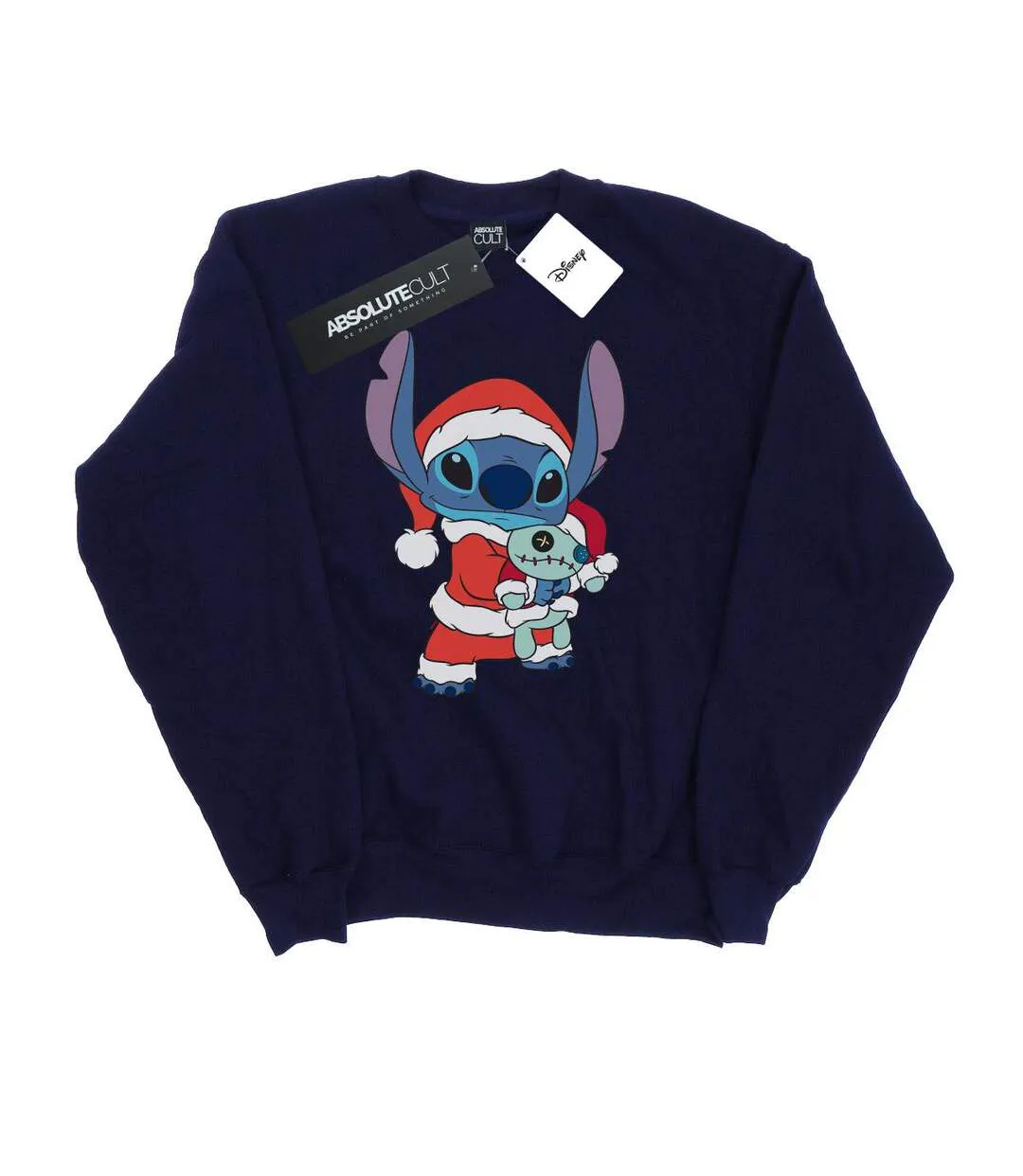Disney - Sweat LILO AND STITCH STITCH CHRISTMAS - Femme (Bleu marine) - UTBI13621-1