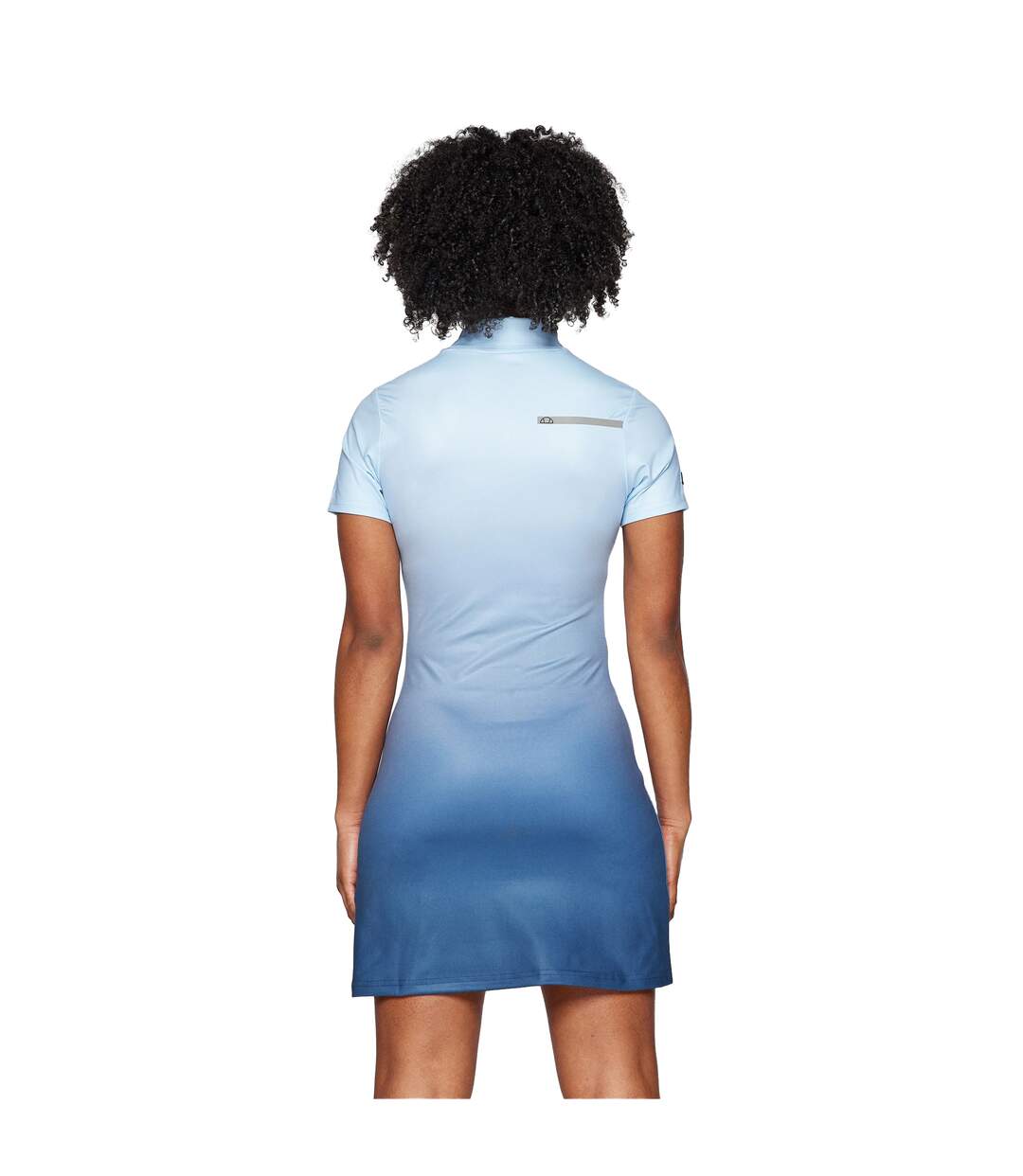 Robe T-shirt Motif/style Ombré Rosalo Femme Bleu Clair Ellesse-3