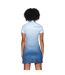 Robe T-shirt Motif/style Ombré Rosalo Femme Bleu Clair Ellesse-3