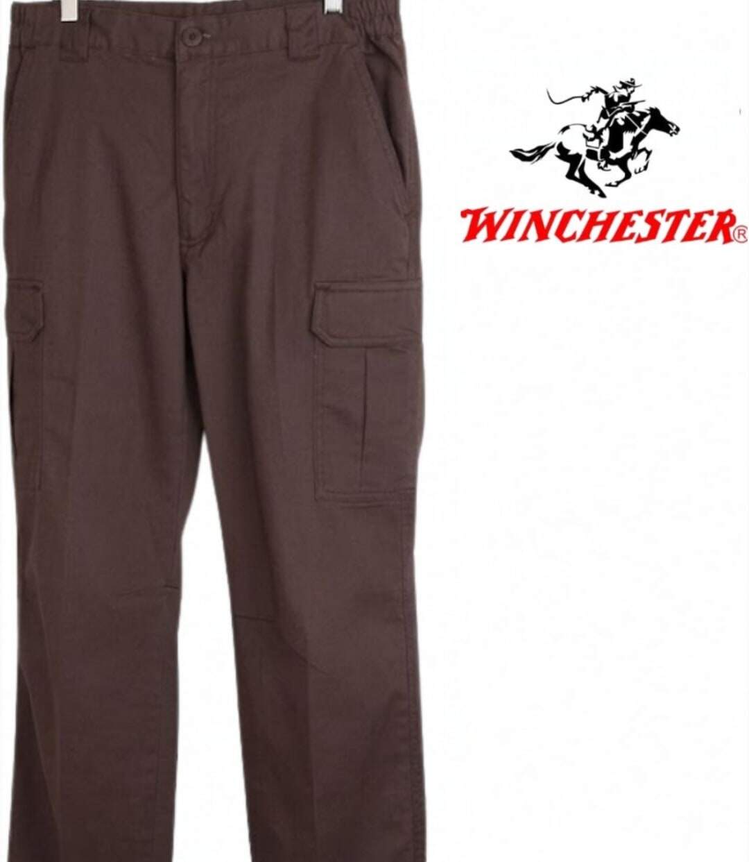 WINCHESTER WALLABYGTC — Pantalon cargo marron : l'alliance du confort et de la fonctionnalité-4