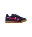 Basket Basse Cuir Enfant Gola Harrier Glitz Strap Trainer-2