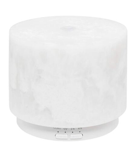 Diffuseur d'Huile Essentielle Effet Marbre Elsy 100ml Blanc