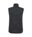 Mens idris fleece vest black Mountain Warehouse