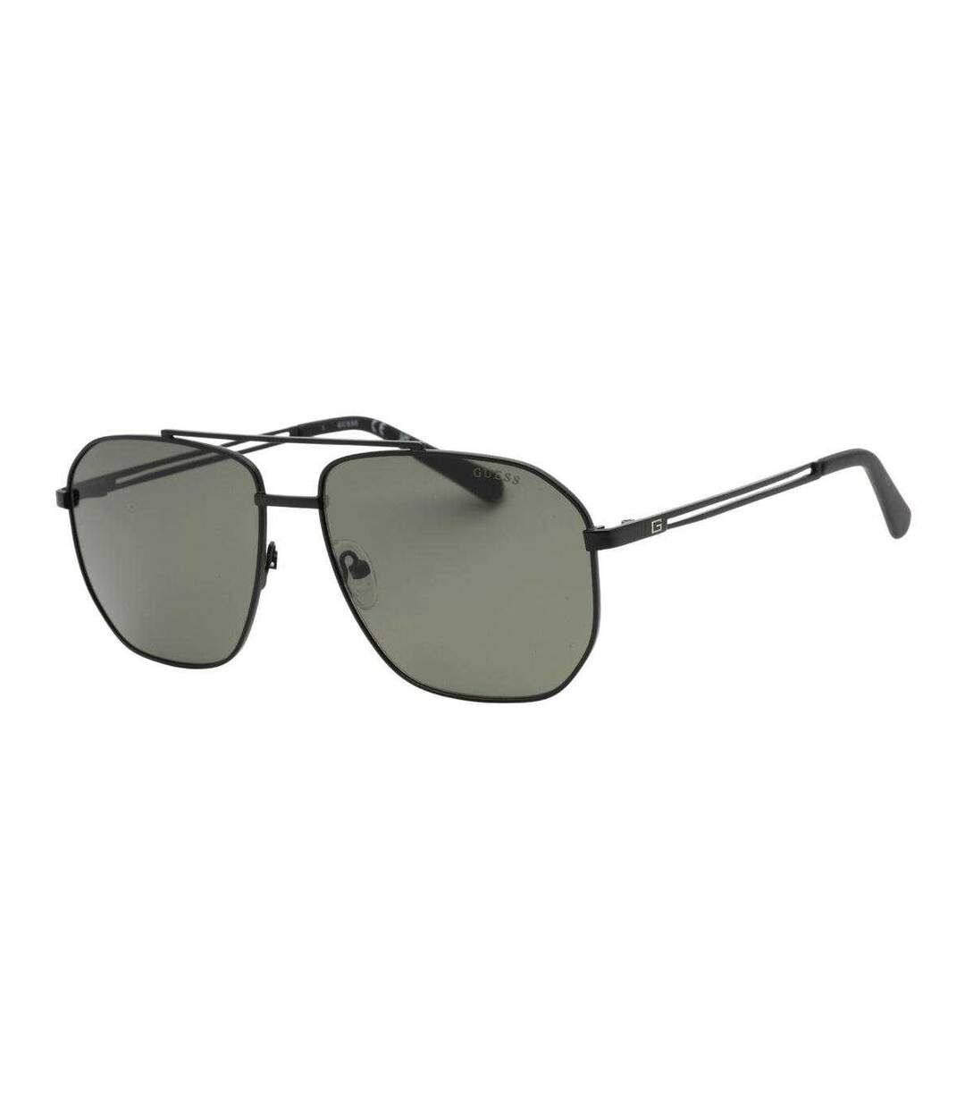 Lunettes De Soleil Homme Taille Unique Vert Noir Guess-4