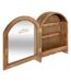 Boîte à Clés en Bois Roxie 28cm Marron-3