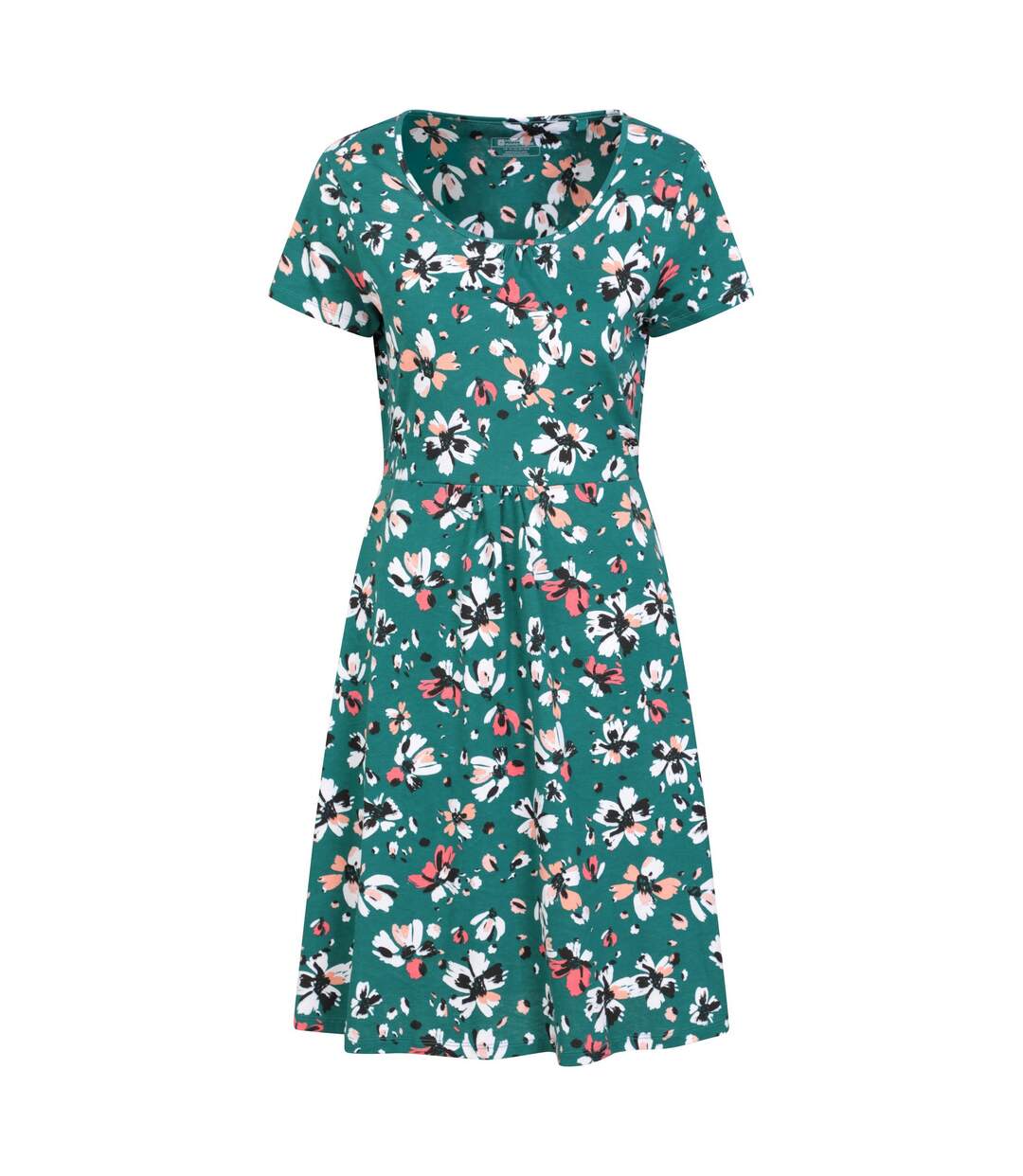 Womens/ladies essentials lora skater dress teal Mountain Warehouse