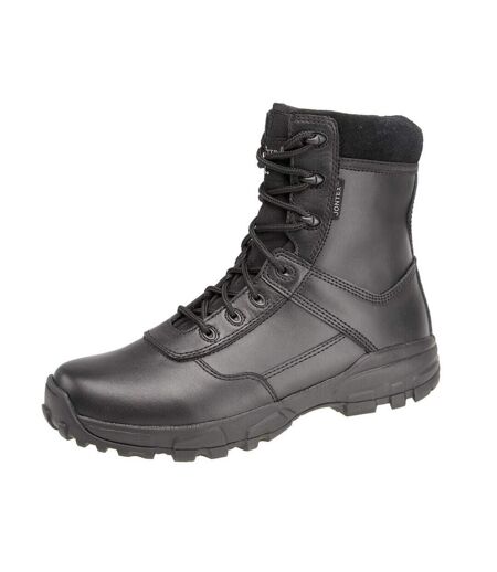 Grafters Mens Ambush Leather Combat Boots (Black) - UTDF2128