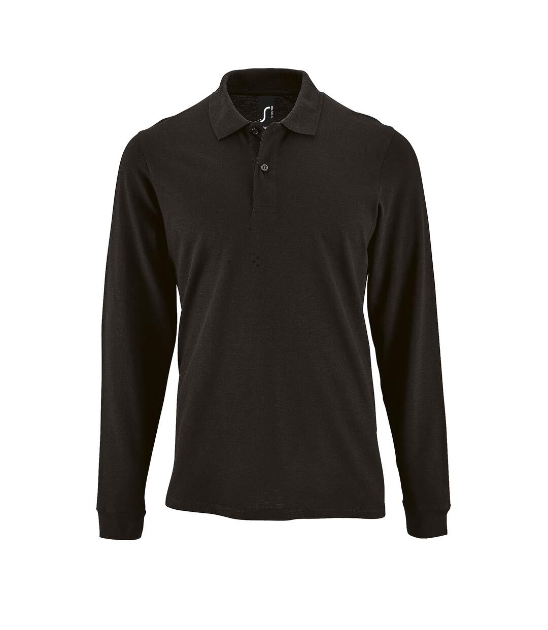 SOLS - Polo manches longues PERFECT - Homme (Noir) - UTPC2912