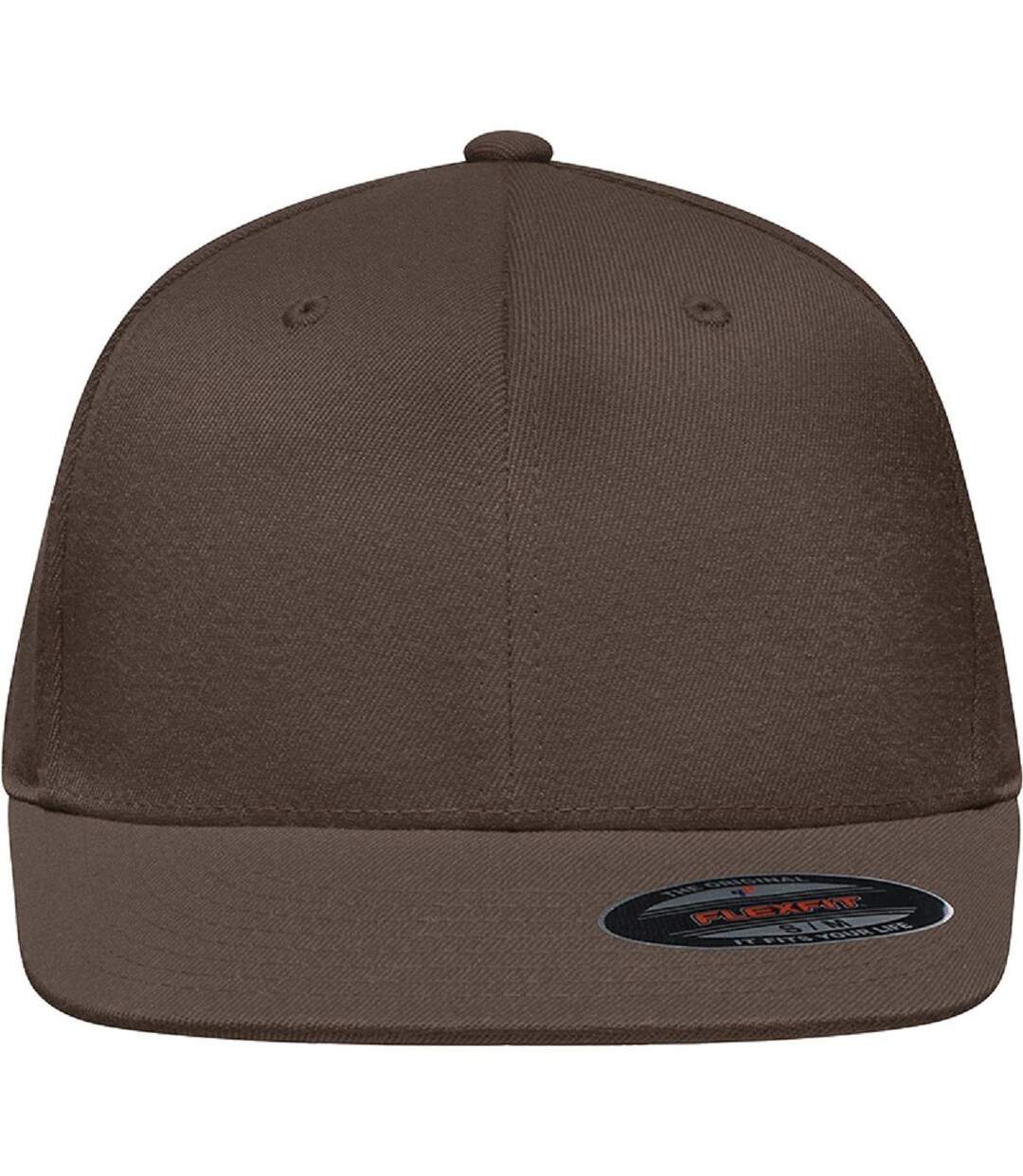 Casquette visière plate style hip-hop - MB6184 - marron