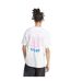T-shirt Motif/style Rue Q12 Homme Blanc Adidas-3
