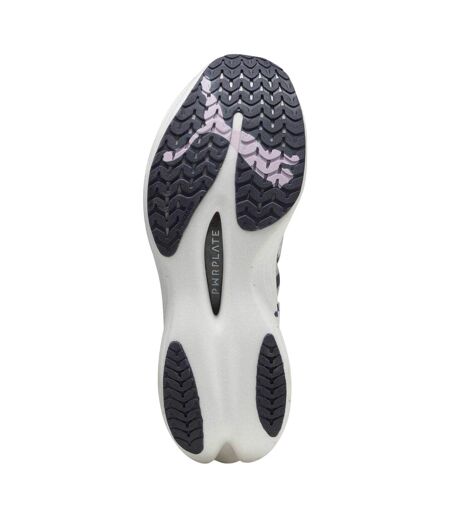 Womens/ladies Deviate Nitro Elite 3 Saysky Running Shoes Cool Light Grey Puma