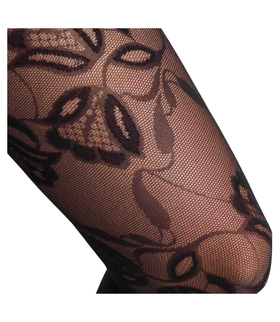 Collant floral velours Style-2