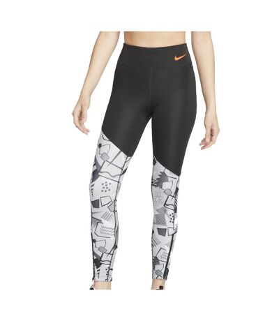 Legging Noir/Gris Femme Nike Run - L