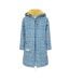 Veste Imperméable Motif/style Marguerite Femme Bleu Sarcelle Lazy Jacks-1