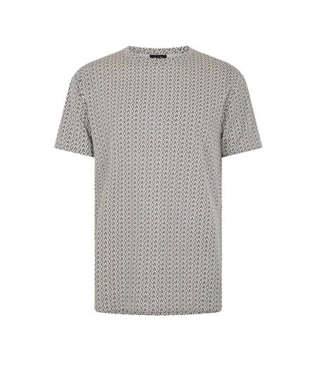T-shirt Motif/style Imprimé Intégral Homme Blanc Noir Armani Exchange