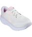 Womens/ladies D´lux Walker 2.0 Active Pace Trainers Off White Pink Skechers-1