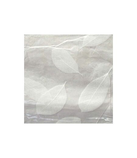 Nappe Ronde Cristal Feuille 140cm Transparent