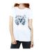 Disney Femme/Les femmes Nightmare Before Christmas Paint Spray Carers T-Shirt Boyfriend en coton (Blanc) - UTBI41545-3