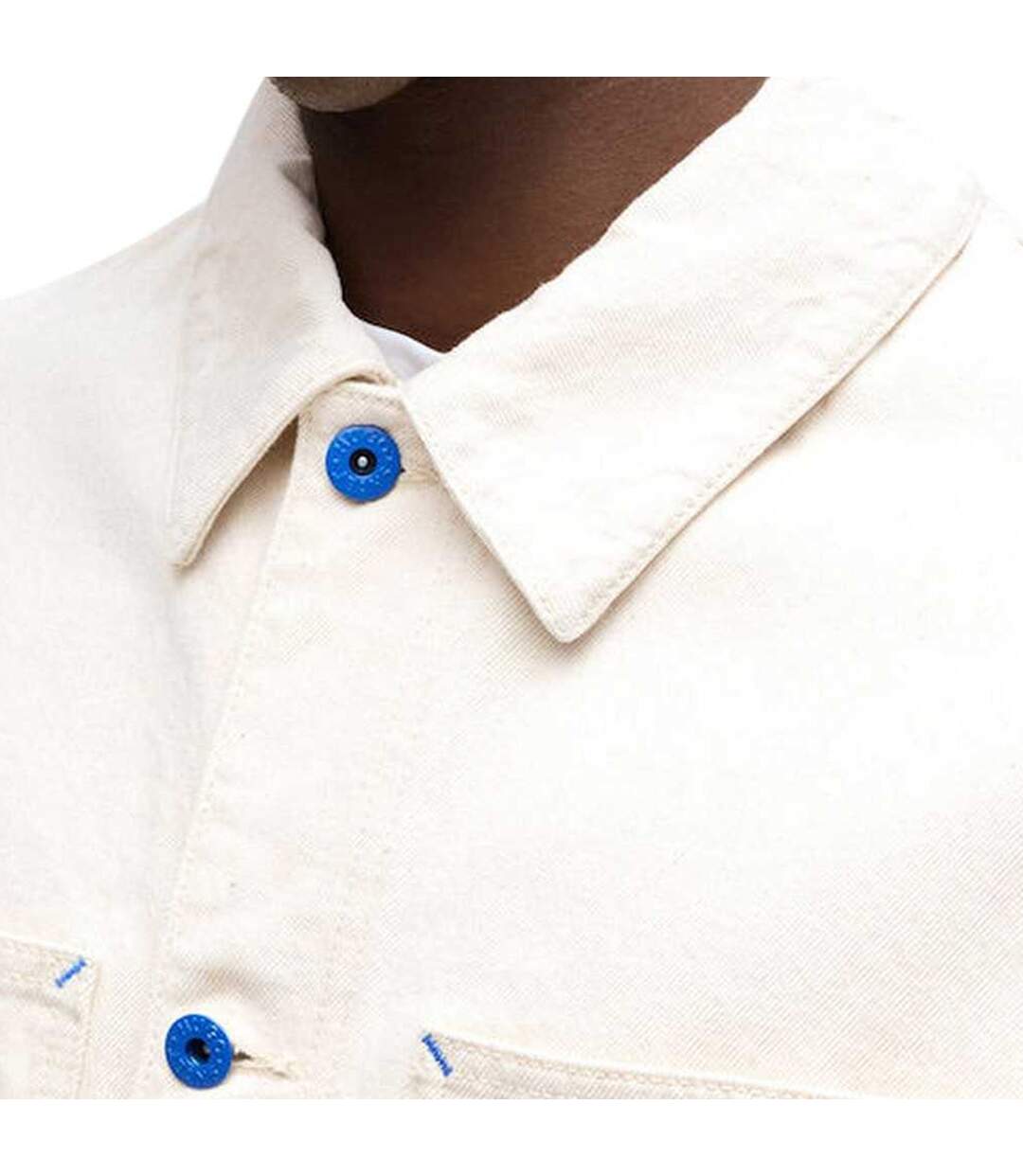 Mens Lisimba Denim Jacket Light Beige Boss-4