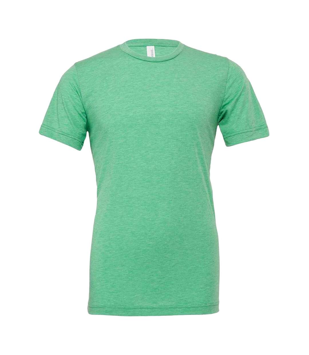 T-shirt manches courtes unisexe vert Bella + Canvas