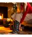 Lightweight Nordic Thermal Socks for Women - Winter Comfort-4