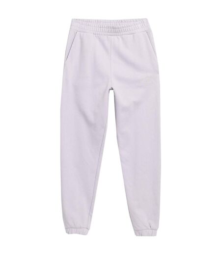 Pantalon De Jogging Cas F472 Femme Violet Clair 4F