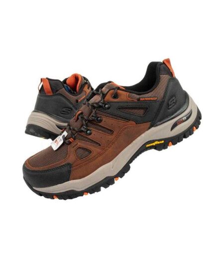 Baskets Coupe Arch Fit Homme Marron Skechers