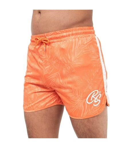 Short De Bain Salsola Homme Orange Crosshatch