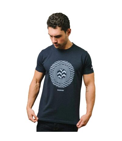 Mens Chevron Target T-shirt Navy Lambretta
