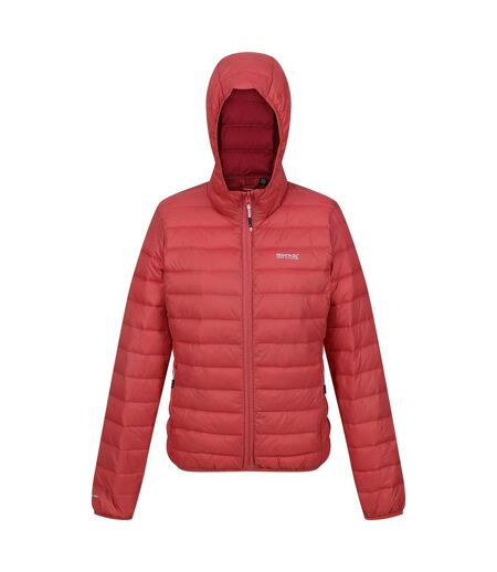 Regatta Womens/Ladies Marizion Hooded Padded Jacket (Mineral Red/Rumba Red) - UTRG8942