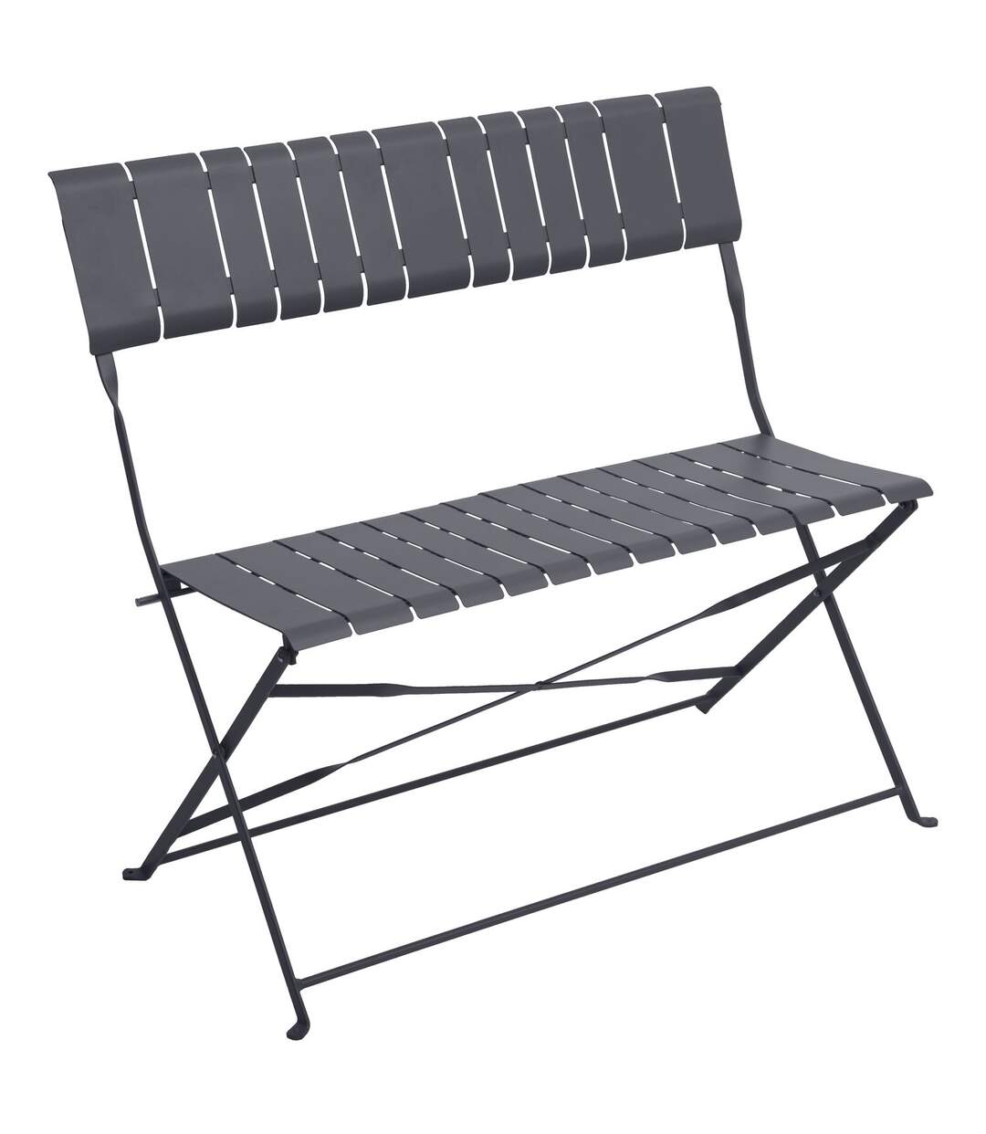 Banc de jardin pliable Nasca - L. 90 x H. 86 cm-1