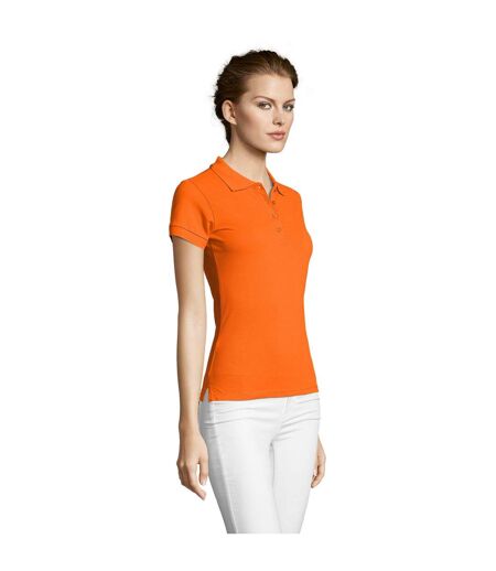 Polo People Femme Orange SOLS