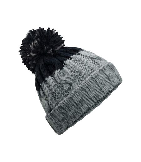 Apres Beanie Light Grey Black Beechfield
