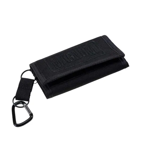 Embroidered Logo Wallet One Size Black Magnum