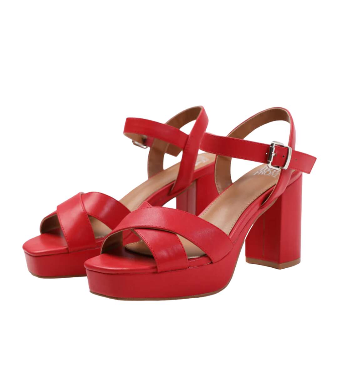 Talons hauts Larges marcia femme rouge Where´s That From-1