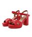 Talons hauts Larges marcia femme rouge Where´s That From