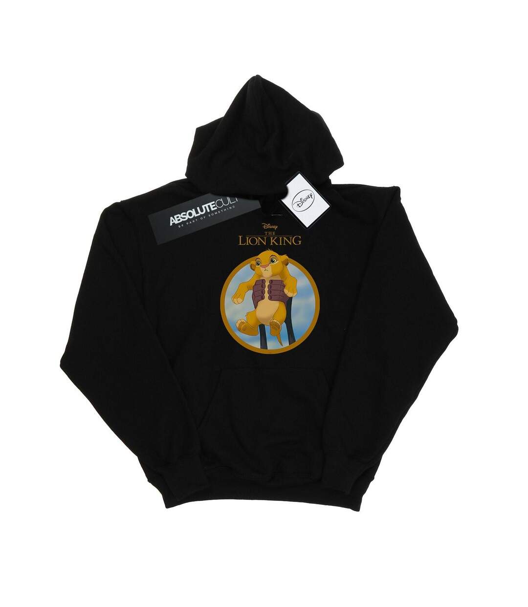 Disney - Sweat à capuche THE LION KING SHOW SIMBA - Femme (Noir) - UTBI9420-1