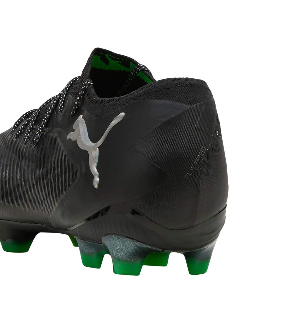 Chaussures De Foot Pour Terrain Ferme Future Ultimate Adulte Noir Vert Puma-2