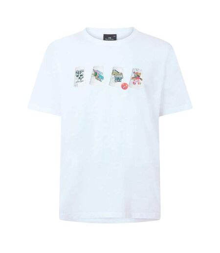 T-shirt Motif/style Tasse Homme Blanc Paul Smith