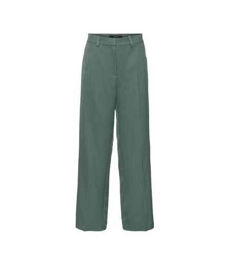 Pantalon fluide vert femme vero moda dea
